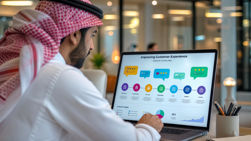إدارة وتحسين تجربة العميل
